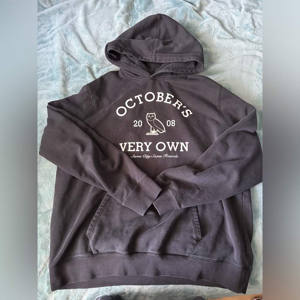OVO Octobers Very Own Collegiate Hoodie Black (FW22)